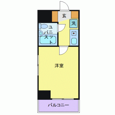 OneLife橋本モナーク【★駅近・オートロック・ユニットバスタイプ】の間取り図