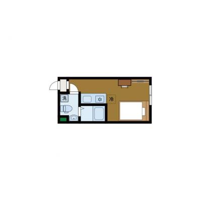 BraTTo川崎コンフォルト（Cタイプ）【新築🏡】家具家電付き♪すぐに新生活スタート😊の間取り図