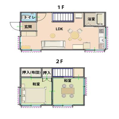 MSTAY押上one【東京スカイツリー徒歩圏　押上駅至近の快適ステイ】の間取り図