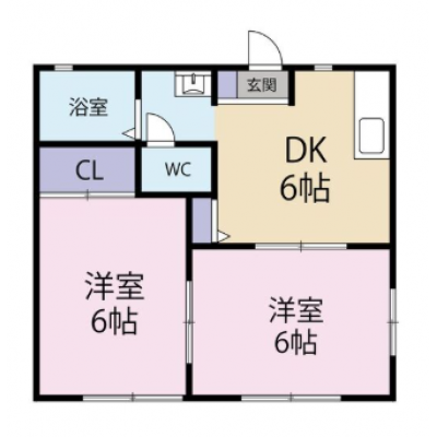 すますてマンスリー86【Wi-Fi無料】藤枝市東町の間取り図