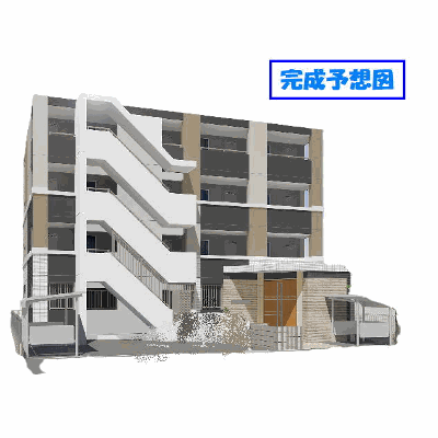 ハーモニーハイツ高畑 303【管理NO：1-028003601-03030】 ★家具家電は申し込み後に搬入します 2026年08月上旬入居可能の間取り図