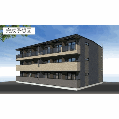 リ：ルーム南草津 206【管理NO：1-028550701-02060】 2026年11月中旬入居可能の間取り図