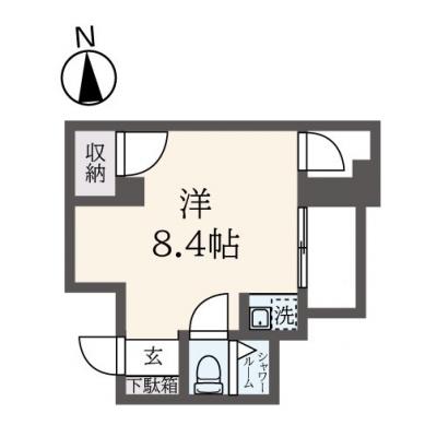 東都マンスリー シェモアー武蔵 （武蔵関）【Wifi無料！武蔵関駅徒歩1分！】の間取り図