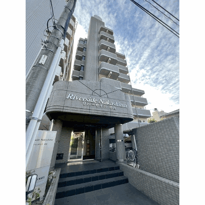 リバーサイド中島 603【管理NO：1-012057601-06030】 ★家具家電は申し込み後に搬入しますの間取り図