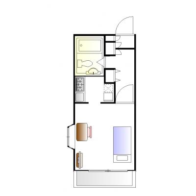 YM西池袋◆◆ネット接続無料部屋有◆◆の間取り図