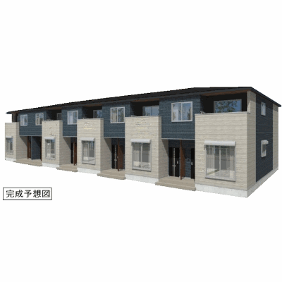 ブリーズガーデン 104【管理NO：1-028715801-01040】 ★家具家電は申し込み後に搬入します 2026年11月上旬入居可能の間取り図