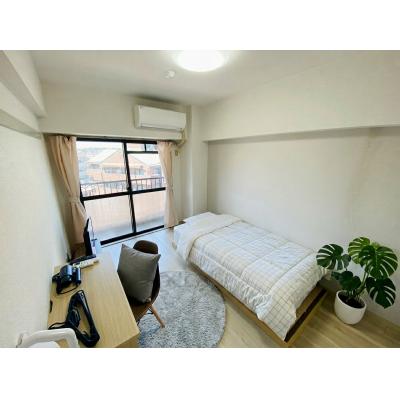 ONLY橋本2【🌈WiFi・管理費０円キャンペーン🌈】★ペット不可♪オートロックあり☆高層マンション・エレベーターあり♪室内洗濯機置場☆橋本駅直近徒歩4分★横浜線/相模線/京王電鉄相模原線利用可の間取り図