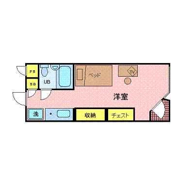 グッドステイ田園調布２■【ライト】の間取り図