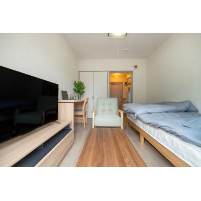 コンビニ徒歩2分❤角部屋✨低賃料の良コスパ✨駐車場応相談！TM332 105号室の間取り図