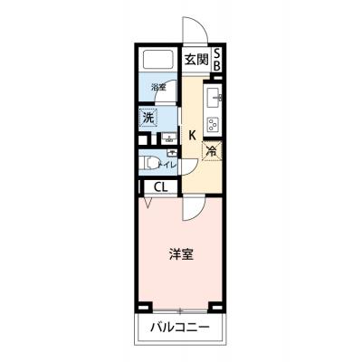 【🎉初期費用オフ｜お得なキャンペーン】【禁煙🚭/Wi-Fi無料🌐】マイナビSTAY木更津駅前　301の間取り図