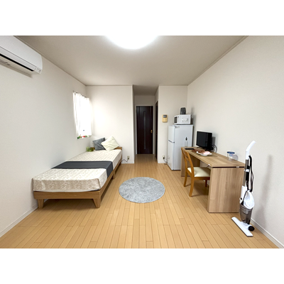🔷🔹🔸🔶⭐浴室乾燥機⭐1Kタイプ⭐2口ガスコンロ⭐広々洋室8帖&角部屋⭐【禁煙&Wi-Fi無料】⭐🔶🔸🔹🔷「K9」の間取り図