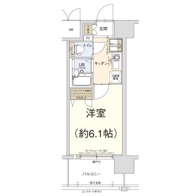 【梅田・心斎橋・天王寺】方面へのアクセス抜群🚋エスリード京橋ステーションプラザの間取り図