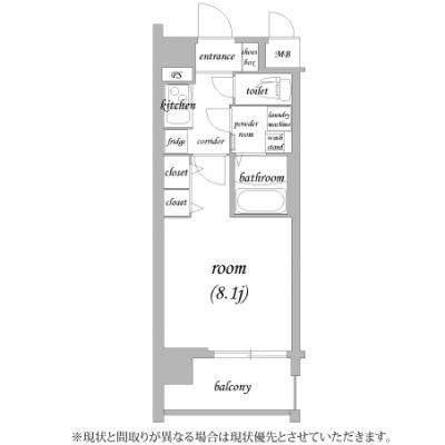 🦅 『賃料』最大“半額” 『清掃費』も”大幅割引”実施中🌲【ネット無料/浴室乾燥機付き】　アドバンス新大阪Ⅴ　［C.1062050］の間取り図