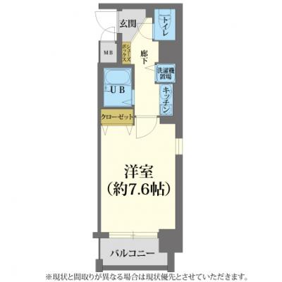 ✧✨特別価格+契約手数料無料！✨🌰大阪桜川＆西長堀🌰　ネット無料/バストイレ別✧プレサンス西心斎橋 🚭【C.5215001】の間取り図