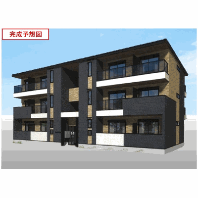 ヒカルサ熊谷ウエスト 301【管理NO：1-028672101-03010】 ★家具家電は申し込み後に搬入します 2027年01月下旬入居可能の間取り図