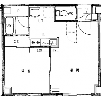 🌸大人気🌸【 審査無し 】☆キャンペーン実施中☆  】 Dマンスリー札幌RHLO 703号室の間取り図