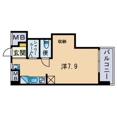 ♪フルリノベーション物件♪プレアール対馬小路の間取り図