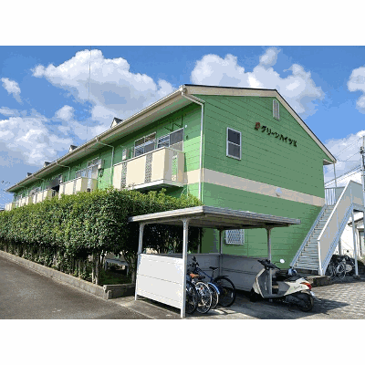 グリーンハイツＫ 103【管理NO：1-003394301-01030】 ★家具家電は申し込み後に搬入します 2026年08月中旬入居可能の間取り図