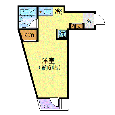 グッドステイ大宮▲【ライト】の間取り図
