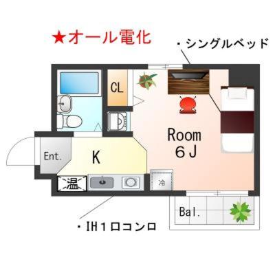 OneLife西明石メゾンSL【オートロック・駅チカ】の間取り図