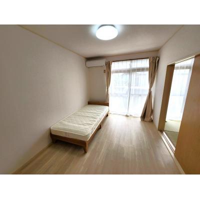 🔷🔹🔸🔶⭐駐車場付き🚙⭐2人入居可物件！⭐2DKタイプ⭐追炊き機能、独立洗面台⭐【禁煙&Wi-Fi無料】⭐🔶🔸🔹🔷「K50」の間取り図