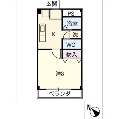 🚉名鉄名古屋本線「前後駅」✨藤田医科大学病院が近くて安心🏥通院や付き添い滞在にも便利🌟の間取り図