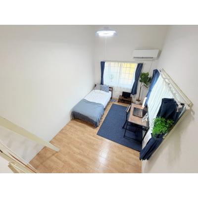 ◤　Monthly Stay千秋久保田町Ⅰ　◢　🚉秋田駅｜📶Wi-Fi完備｜角部屋🌞｜👔法人歓迎｜🚭禁煙の間取り図