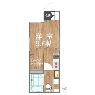 【新馬場駅 徒歩5分】conwood MINAMISHINAGAWA【築5年・WiFi無料・独立洗面所・禁煙】の間取り図