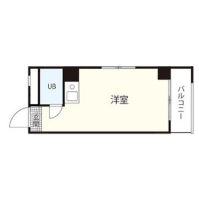 エールマンスリー牛田（5-1）　【★無料WI-FI標準装備（無制限）、ゴミ毎日回収、エールマンスリー広島最安値！】の間取り図