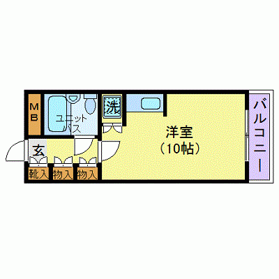 OneLife仙台五橋駅前【★駅近・オートロック】の間取り図