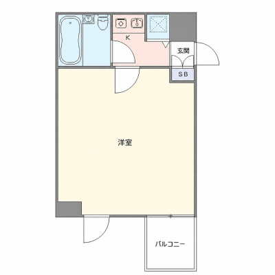 OneLife武蔵小山ガーデン【★3点UB・武蔵小山駅徒歩2分！】の間取り図
