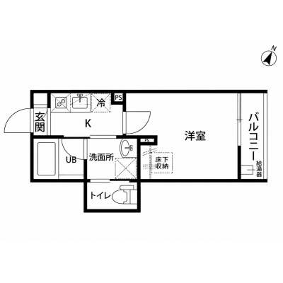 【J’sコート三軒茶屋 102】即入居可🌟厚さ25㎝超高密度ポケットコイルマットレス使用！三軒茶屋駅徒歩5分！渋谷駅まで乗り換えなしで4分！築浅マンション☆【インターネット無料】の間取り図