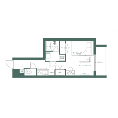 Weave Place -Koenji South_高円寺サウスの間取り図