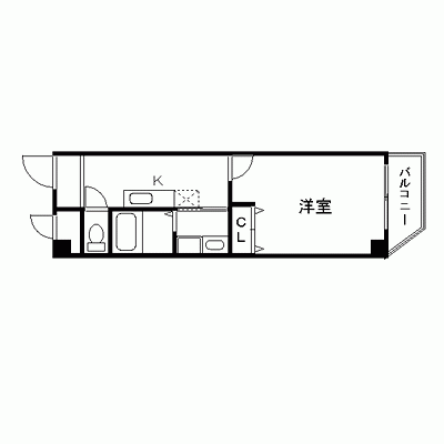 OneLife野田阪神EAST【★駅近・洗浄機能付便座】の間取り図