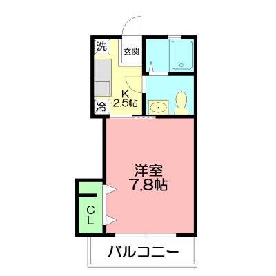 【駅徒歩4分☆彡】クリプト和 の間取り図