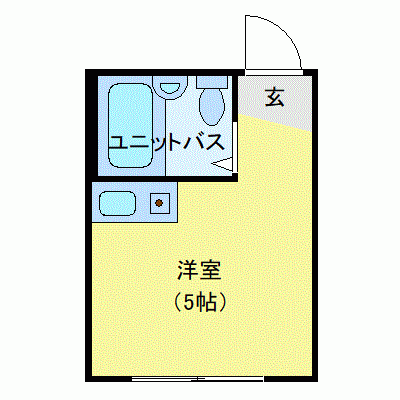 OneLife落合3rd【★オートロック付・中井駅 徒歩5分！】の間取り図