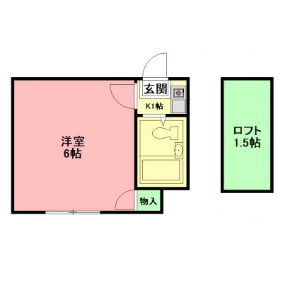 【Wi-Fi無料！】ＣＩＥＬ　Ａ の間取り図
