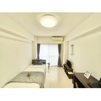【名古屋市北区/黒川駅徒歩6分/角部屋/バストイレ別/エレベーター/自転車駐輪可能】ファミール旭 ファミマンの間取り図