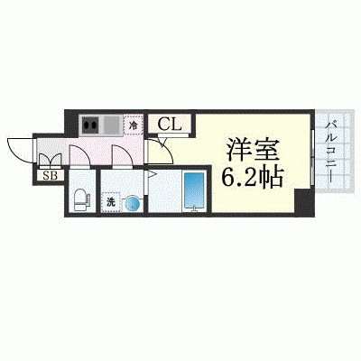 OneLife淡路グラン【★築浅・設備充実】の間取り図