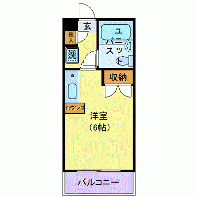 OneLife静岡ルミエール【★3点ユニットバスタイプ】の間取り図
