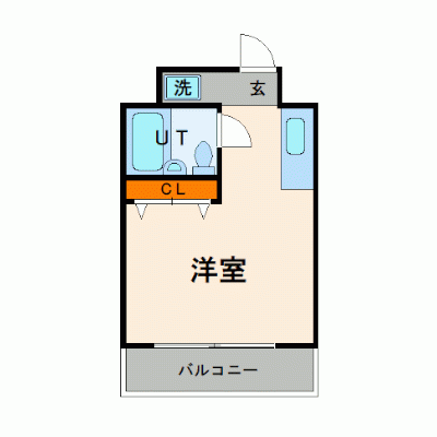 OneLife摂津本山メゾン【★3点ユニットバスタイプ】の間取り図