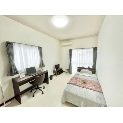 【名古屋市南区/呼続駅徒歩約6分/無料Wi-Fi/角部屋/バストイレ別/洋室8帖】スクエア瑞穂南 3D ファミマンの間取り図