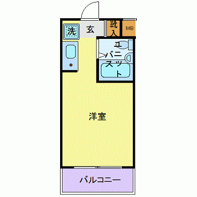 OneLife東京ドーム前【★△オートロック付・後楽園駅 徒歩2分！】の間取り図