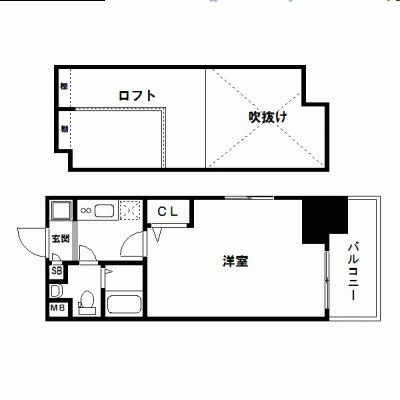 OneLife神戸グランディオ【★オートロック・設備充実物件】の間取り図