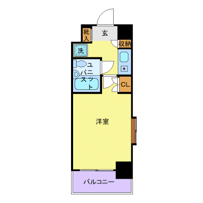 OneLife立会川駅前SOUTH【★立会川駅 徒歩1分・オートロック付！】の間取り図