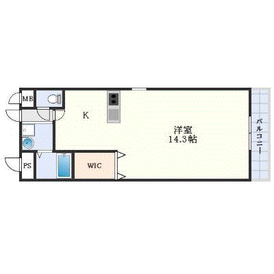 OneLife緑地公園南アンプルール【★設備充実】の間取り図