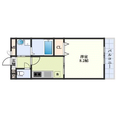 OneLife大日東アミティエ【★設備充実】の間取り図