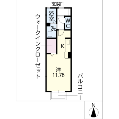 アルDEスリー北区役所前　102の間取り図