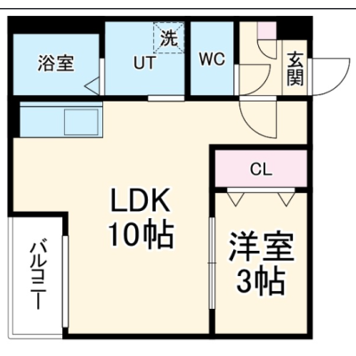 豊田市山之手/三河豊田駅徒歩４分🚃トヨタ本社徒歩15分✨🔶マンスリーベースJP🔶【T021】の間取り図