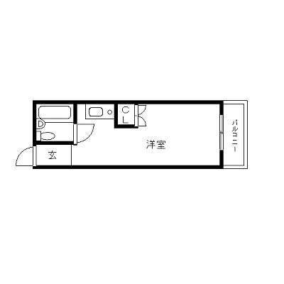 OneLife長崎桜町公園前【★３点ユニット】の間取り図